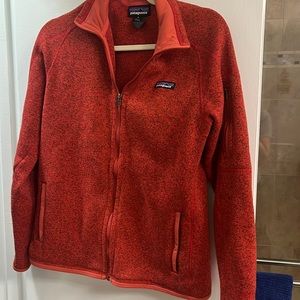Red Patagonia Size M Fleece